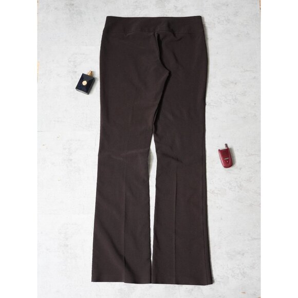 Vintage 90s Neva Brown Straight Pants - Picture 1 of 4